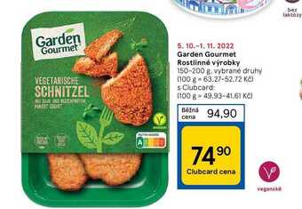 Tesco Garden gourmet rostlinné výrobky 150-200 g nabídka