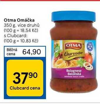 Tesco Otma omáčka 350 g nabídka