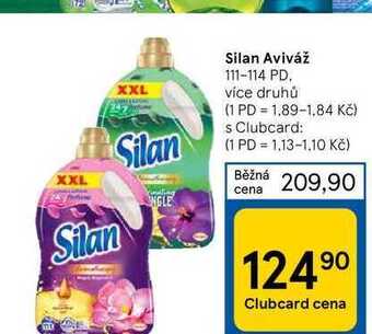 Tesco Silan aviváž 111-114 pd nabídka
