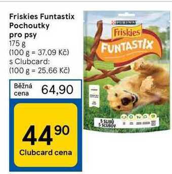 Tesco Friskies funtastix pochoutky pro psy 175 g nabídka