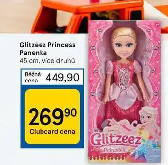 Tesco Glitzeez princess panenka 45 cm nabídka