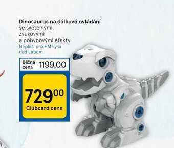 Dinosaurus na dálkové ovládání