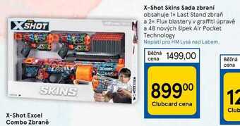 Tesco X-shot skins sada zbraní nabídka