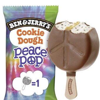 Ben & jerry's peace pop nanuk