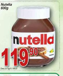 Lidl Nutella nabídka