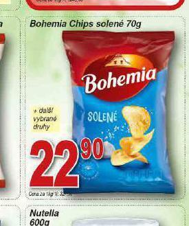 Lidl Bohemia chips solené nabídka