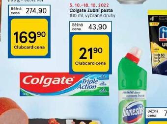 Tesco Colgate zubní pasta nabídka