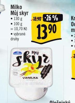 Jip Milko můj skyr nabídka