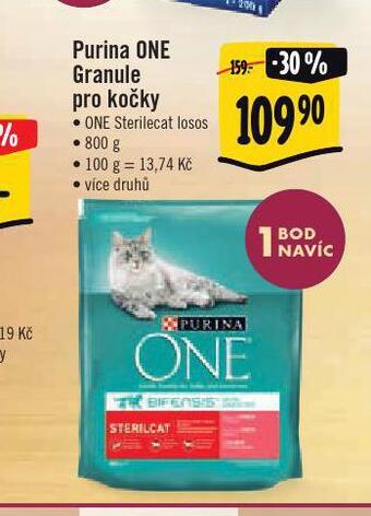 Jip Purina one granule pro kočky nabídka