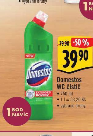 Jip Domestos wc čistič nabídka