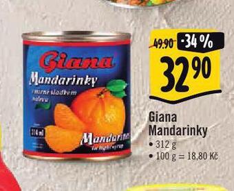 Jip Giana mandarinky nabídka