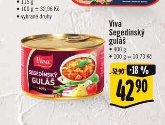 Jip Viva segedínský guláš nabídka