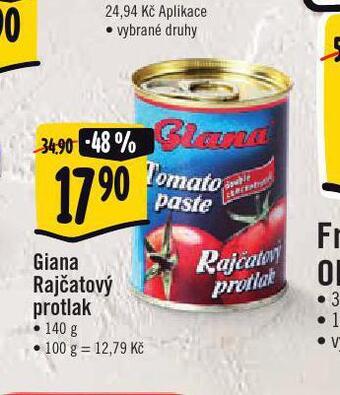 Jip Giana rajčatový protlak nabídka