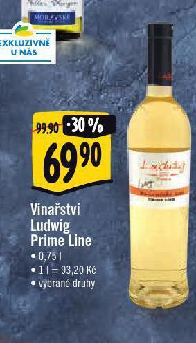 Jip Vinařství ludwig prime line nabídka