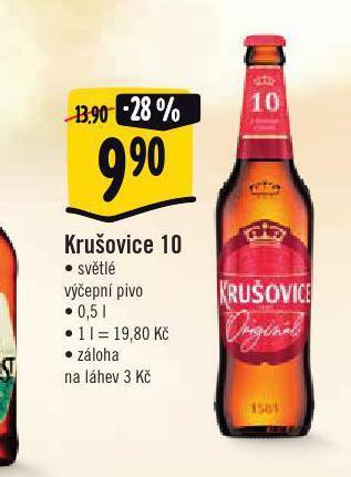 Jip Pivo krušovice nabídka