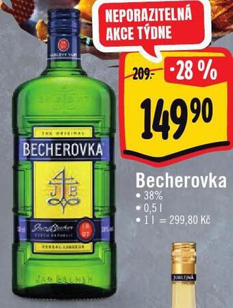 Jip Becherovka nabídka