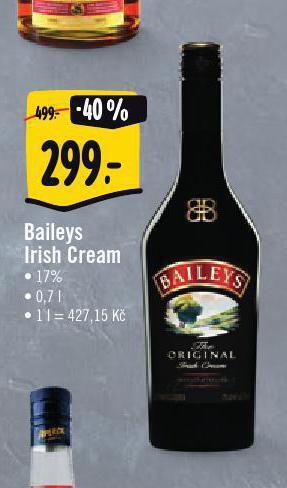 Jip Baileys irish cream nabídka