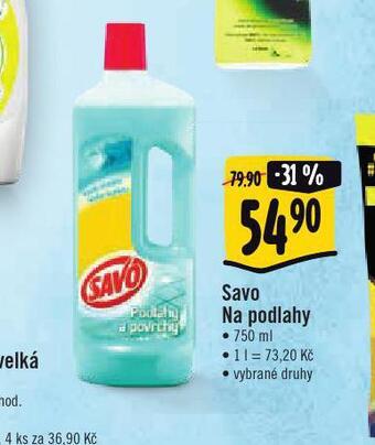 Jip Savo na podlahy nabídka