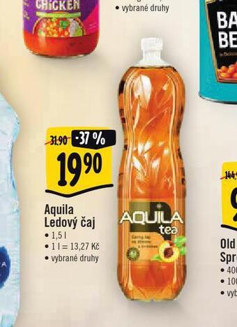 Jip Aquila ledový čaj nabídka
