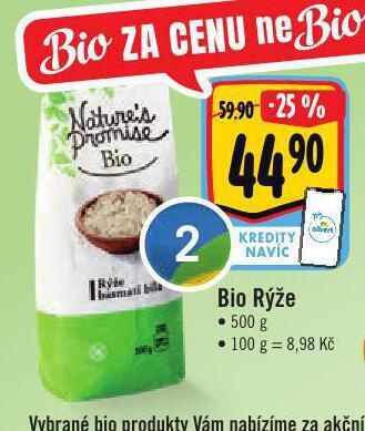 Jip Bio rýže nabídka