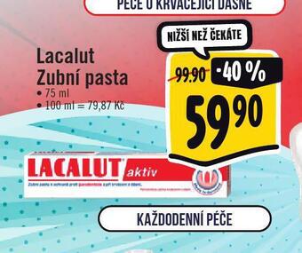 Lacalut zubní pasta
