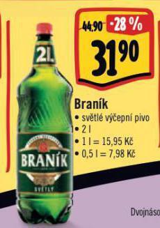 Albert Pivo braník nabídka