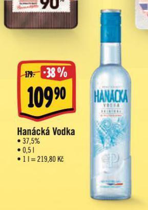 Albert Hanácká vodka nabídka