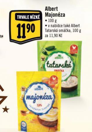 Albert Majonéza nabídka