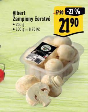 Albert Žampiony nabídka