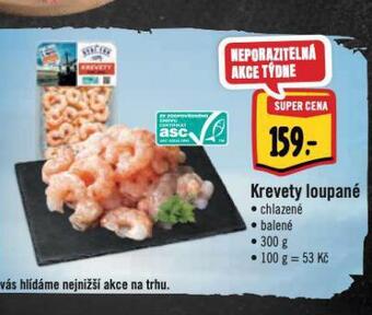 Albert Krevety loupané nabídka