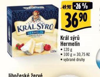 Albert Král sýrů hermelín nabídka