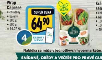 Albert Wrap caprese nabídka