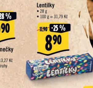 Albert Lentilky nabídka