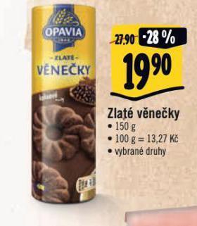 Albert Zlaté věnečky nabídka