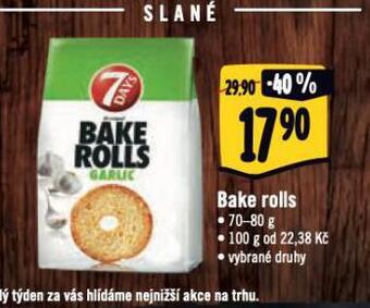Albert Bake rolls nabídka