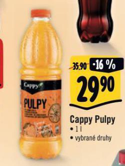 Albert Cappy pulpy nabídka
