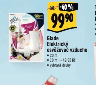 Albert Glade elektrický osvěžovač vzduchu nabídka
