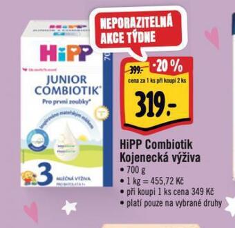 Albert Hipp combiotik kojenecká výživa nabídka