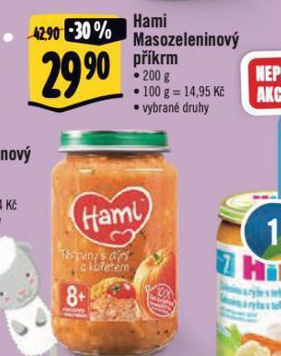 Albert Hami masozeleninový příkrm nabídka