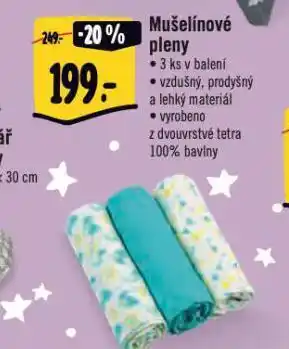 Albert Mušelínové pleny nabídka