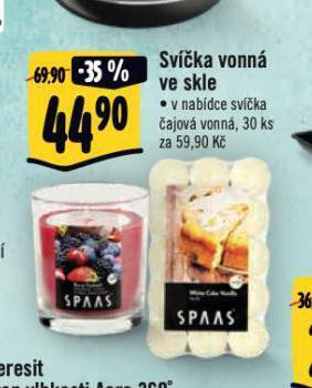 Albert Svíčka vonná nabídka
