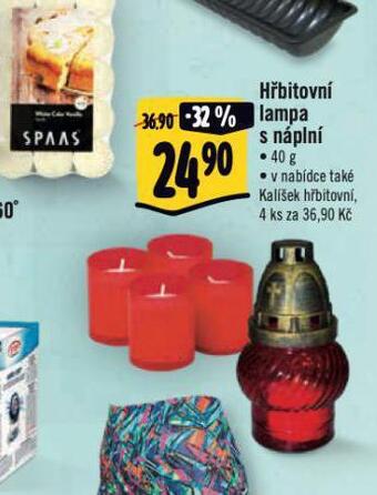 Albert Hřbitovní lampa nabídka