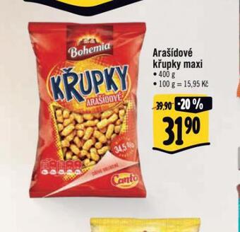 Albert Arašídové křupky nabídka