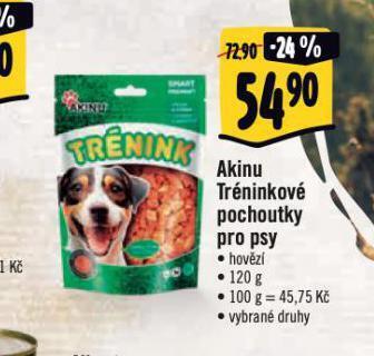 Albert Akinu pochoutky pro psy nabídka