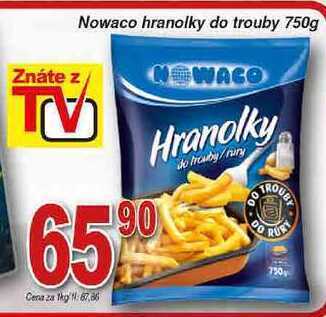 Hruška Nowaco hranolky do trouby 750g nabídka