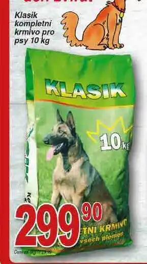 Hruška Klasik kompletní krmivo pro psy 10 kg nabídka