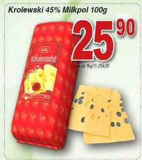 Hruška Milkpol krolewski 45% 100g nabídka