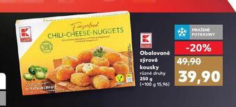 Kaufland Obalované sýrové kousky nabídka