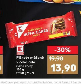 Kaufland Piškoty máčené v čokoládě nabídka