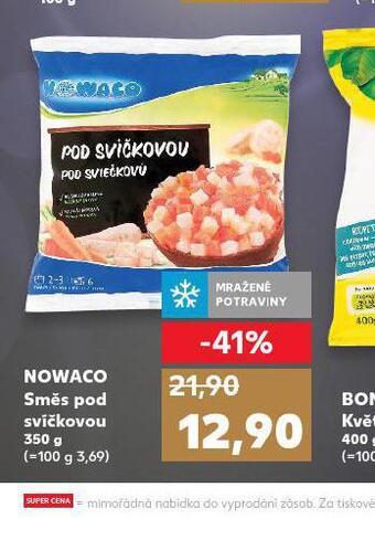Kaufland Nowaco směs pod svíčkovou nabídka